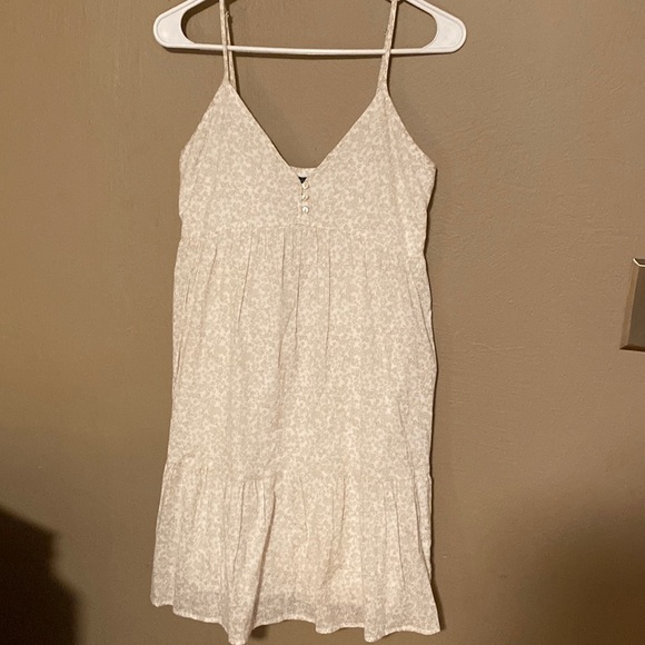 Two-Tone Floral Summer Dress - Picture 1 of 4